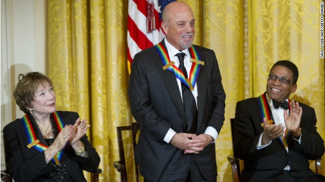Billy Joel, Shirley MacLaine, three others recognized at Kennedy Center Honors
