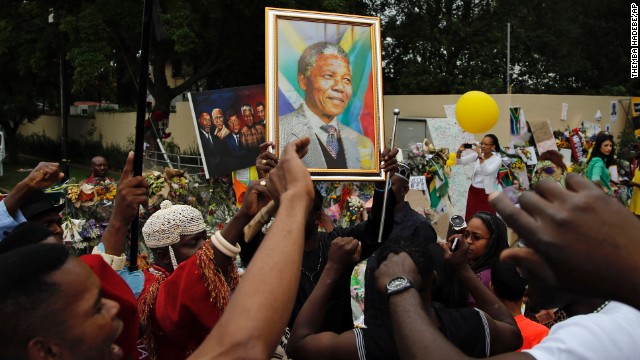 Resultado de imagen para south africa says goodbye to mandela