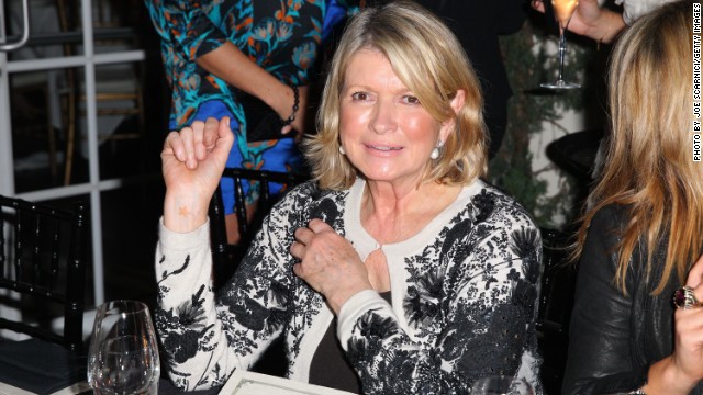 Last year domestic goddess Martha Stewart hobnobbed with art lovers at a dinner hosted by fashion guru Daphne Guinness during Art Basel. 