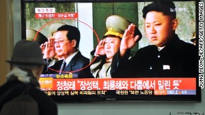 A South Korean man watches TV news about the dismissal of Jang Song Thaek, North Korean leader Kim Jong-Un\'s uncle\n