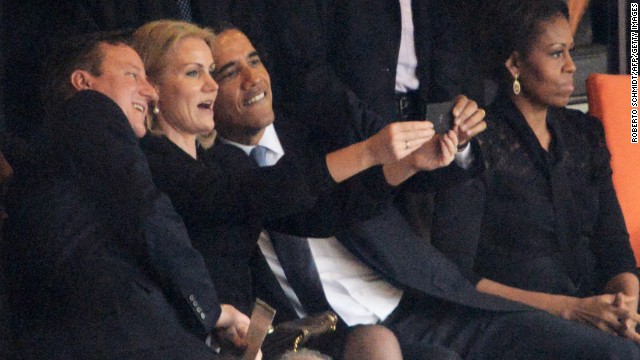 Foto selfie de Obama con primeros ministros de Dinamarca y Gran Bretaña se vuelve viral