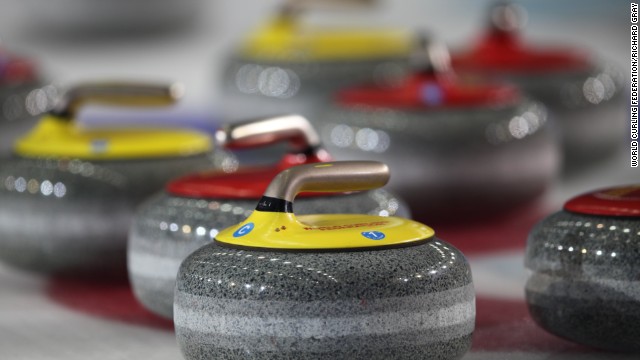 Finally, the stones are topped with their handles and ready for the ice in Russia. 