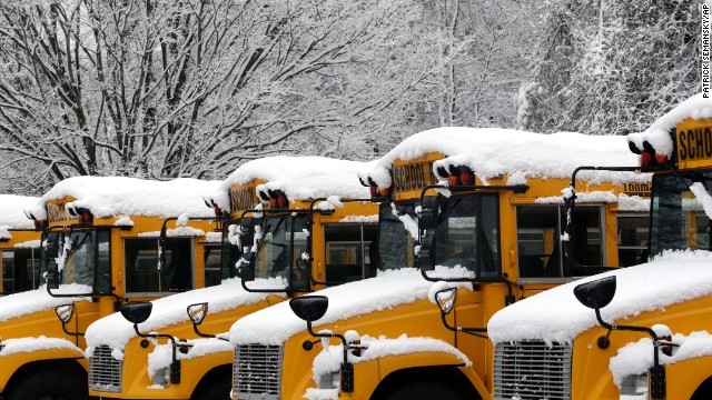 Photos: Ice storm spreads across U.S.