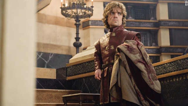 Outstanding male actor in a drama series: Peter Dinklage "Game of Thrones" (pictured); Steve Buscemi "Boardwalk Empire;" Bryan Cranston "Breaking Bad;" Jeff Daniels "The Newsroom;" Kevin Spacey "House of Cards."