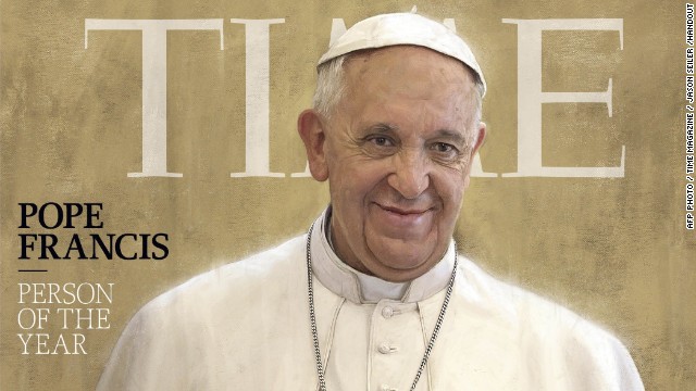 Pope Francis Named Time Person of the Year 2013