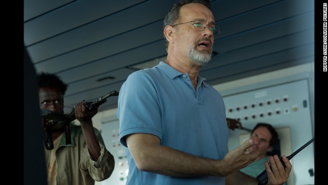 Best adapted screenplay nominees: Billy Ray for "Captain Phillips" (actor Tom Hanks pictured); Richard Linklater, Julie Delpy and Ethan Hawke for "Before Midnight"; Steve Coogan and Jeff Pope for "Philomena"; John Ridley for "12 Years a Slave"; and Terence Winter for "The Wolf of Wall Street"