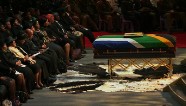 Nelson Mandela funeral farewell in Qunu