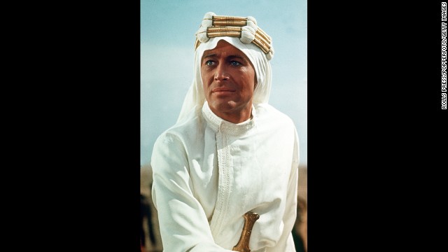 O'Toole's first major film success came in the title role of T. E. Lawrence in "Lawrence of Arabia" in 1962. It earned him the first of eight Academy Award nominations.