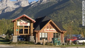 Nothing says gustatory bliss on the Trans-Canada Highway like Timbits with a double-double coffee. 