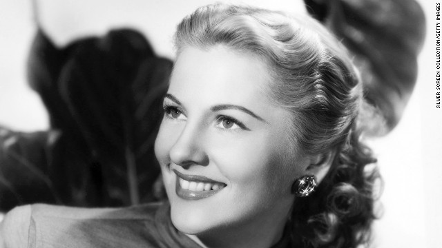 Actress Joan Fontaine, circa 1948.