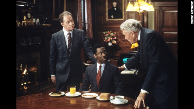 With 1983's "Trading Places," financial industry corruption is played for laughs. Eddie Murphy stars as a street hustler who's roped into an experiment by the loaded Duke brothers. To pull it off, the brothers install Murphy's character as a high-earning broker and leave Dan Aykroyd's aristocratic Louis Winthorpe III in ruins. In the Wall Street finale, the Dukes learn they're terrible at placing bets. 