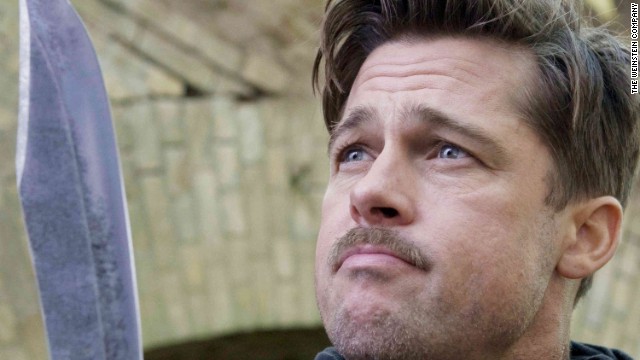 Brad Pitt earned rave reviews in 2009 as Lt. Aldo Raine in "Inglourious Basterds."