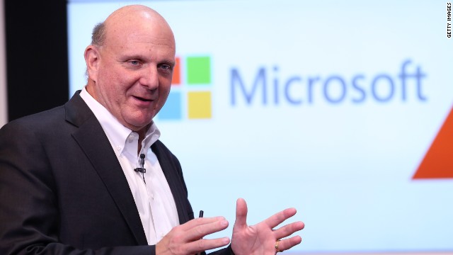 <strong>Microsoft buys Nokia, says bye-bye to Ballmer : </strong>Microsoft made some major moves this year as it attempted to break into the mobile market. In addition to updates for its still-young desktop, tablet and mobile operating systems, the company <a href='http://money.cnn.com/2013/09/03/technology/mobile/microsoft-nokia/' target='_blank'>bought Nokia's phone division</a> and announced the <a href='http://money.cnn.com/2013/08/23/technology/enterprise/microsoft-ballmer-retire/' target='_blank'>departure of long time CEO Steve Ballmer</a>.