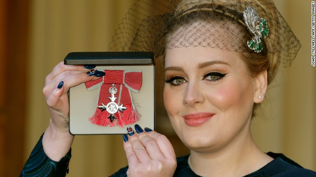 Adele gets the royal treatment