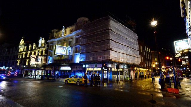 London theater collapse