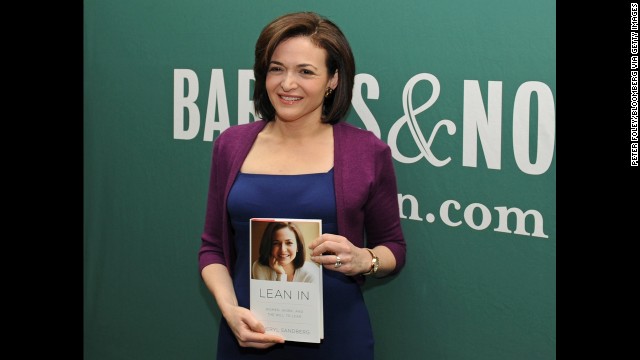 Another woman who set off heated debate in 2013 was <a href='http://www.cnn.com/2013/03/11/tech/social-media/sheryl-sandberg-profile-facebook/index.html'>Sheryl Sandberg</a>, author of the book "Lean In." Some women accused the Facebook COO of faulting women for failing to have sky-high career aspirations, especially when they have kids. Sandberg ultimately tried to clarify her message, saying it's up to each woman to decide whether she wants to be a corporate executive or a stay-at-home mother. "'Lean In' is about believing in ourselves and reaching for any ambition," the <a href='http://www.cnn.com/2013/07/29/living/parents-sheryl-sandberg-at-blogher/'>mom of two said at BlogHer,</a> the world's largest gathering of women bloggers. 