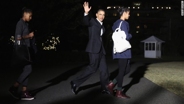 Obama: I might be intimidating to daughters’ suitors