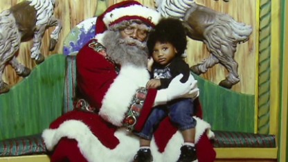 Macy's 'special' black Santa