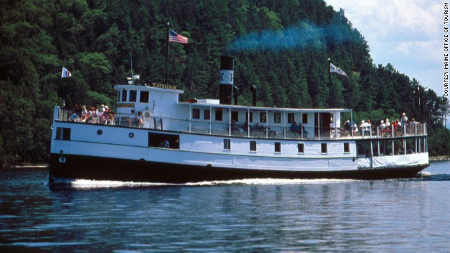 Ship lovers will enjoy a three- or four-hour cruise on the <a href='http://www.katahdincruises.com' target='_blank'>Katahdin Steamship</a>, a 110-foot boat built by Bath Iron Works in 1914, which marks its 100th anniversary in August with cruises, a birthday party and new museum exhibits. Since being restored in 1995, "Kate" operates seasonally on Maine's Moosehead Lake, the state's largest lake.