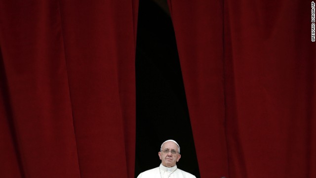 "Peace calls for daily commitment," Francis says in his Christmas message. 