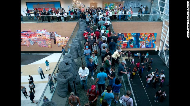 For 19 days starting on September 24, Grand Rapids' downtown will be taken over by art. <a href='http://www.artprize.org' target='_blank'>ArtPrize</a> is an open art exhibition where anyone can submit his or her art and any space within the ArtPrize district can display art: The artists and venues connect through the organization's website. The brainchild of Rick DeVos, grandson of Amway co-founder Richard DeVos, ArtPrize gives away $560,000 in total cash prizes, $360,000 by public vote and $200,000 by jury. 