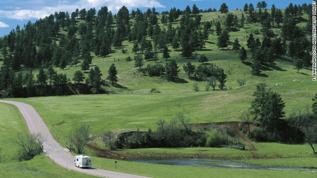 One of the largest publicly owned bison herds in the world lives at <a href='http://gfp.sd.gov/state-parks/directory/custer/' target='_blank'>Custer State Park</a> in the Black Hills. There you can also see elk, mountain goats, antelope, wild turkeys and burros. Hike, fish, camp or stay overnight at one of the 71,000-acre park's five lodges. 