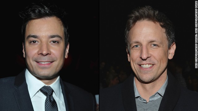 <strong>Jimmy Fallon and Seth Meyers take over NBC's late-night franchises</strong>: When the Olympics are over and Jay Leno has returned to his garage, NBC's late-night shows will get a makeover. Jimmy Fallon, who has become<a href='http://www.cnn.com/2013/04/03/opinion/bark-leno-fallon/'> a shrewd purveyor of viral video</a>, will assume the "Tonight" reins, and former "Saturday Night Live" writer and performer Seth Meyers takes over at "Late Night." Fallon is a known quantity, but what Meyers will bring to David Letterman and Conan O'Brien's former haunt should make for interesting television. (<i>February 24</i>)<!-- --><br />
</br>