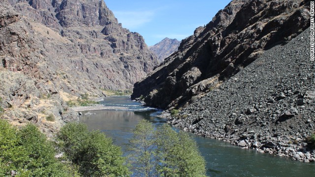 Hike, camp or take a jet boat through North America's deepest river gorge in <a href='http://www.fs.usda.gov/detail/wallowa-whitman/recreation/?cid=stelprdb5238987' target='_blank'>Hells Canyon National Recreation Area</a>, named for the canyon that measures more than a mile from the bottom of the Snake River to the tallest mountaintop. Carved out by the Snake River and a remnant of the last ice age, Hells Canyon drops 8,000 feet below Seven Devils Mountains' He Devil Peak. (You might even enter Idaho during your trip because Hells Canyon is in both states.)