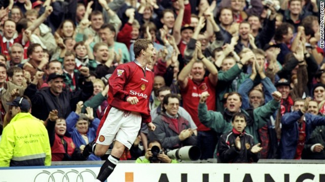 Solskjaer made his name as a player at Manchester United, where he spent 11 years between 1996 and 2007, winning six English Premier League titles, two FA Cups and the Champions League.