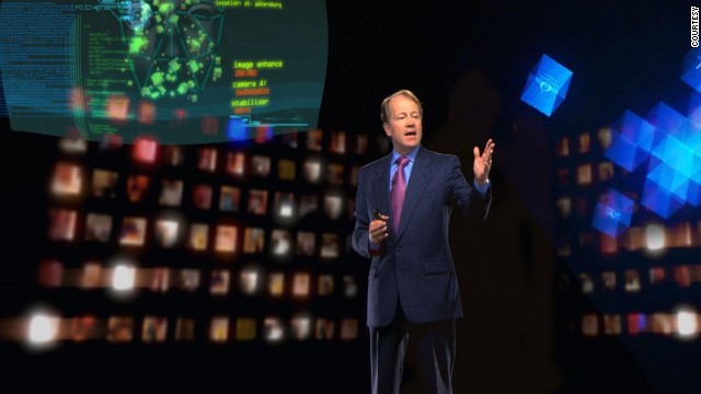 Outside the world of music, Musion has provided live holograms for wedding ceremonies, political broadcasts, sportswear manufacturers and fashion brands. Here John Chambers, CEO of communications giant <strong>Cisco,</strong> puts Musion technology to good use. 