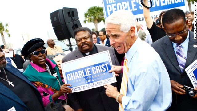 Florida poll: Charlie Crist leads incumbent Gov. Rick Scott