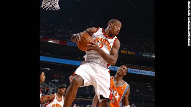 Point guard Kenny Anderson was the second overall pick by the New Jersey Nets in 1991, and he would play on seven more teams before his 15-year career ended in 2005. Anderson, a former All-American at Georgia Tech, averaged 12.6 points and 6.1 assists during his NBA career.