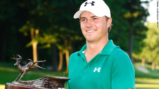 Spieth wasted little time in getting his hands on a trophy as a PGA Tour rookie, winning the John Deere Classic back in July. 