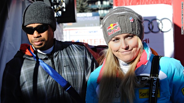 Woods has been spending his time off the course to support his girlfriend Lindsey Vonn, whose bid for Olympic gold at the 2014 Winter Games in Sochi has been ended by a knee injury.