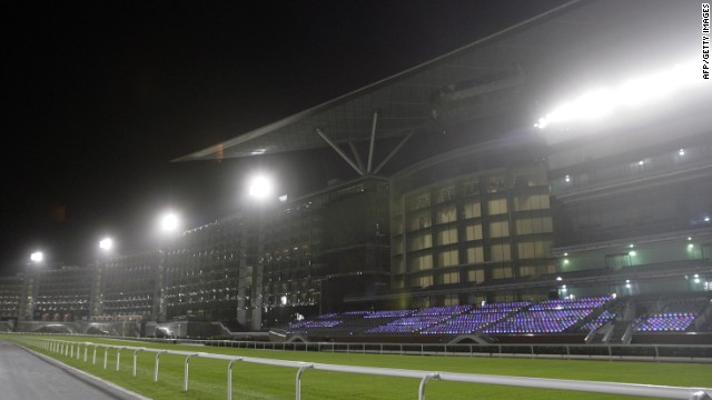 The grandstand at the Meydan Racecourse in Dubai is an awe-inspiring structure which stretches for a mile (1600m) and can accommodate over 60,000 spectators. The racecourse complex, opened in 2010, covers 7.5 million square meters and includes a luxury five-star hotel, business and conference facilities, a marina and nine-hole golf course. It hosts the Dubai World Cup Carnival of racing which is highlighted by the prestigious Dubai World Cup in March.
