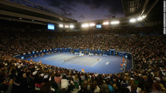 rod laver arena matches today