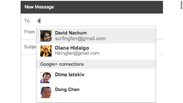 Gmail users will be able to limit the Google+ users who can contact them to just their Circles, or no one at all.