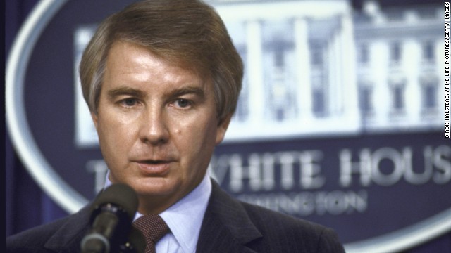 <a href='http://www.cnn.com/2014/01/10/politics/reagan-spokesman-dies/index.html' >Larry Speakes</a>, who served as President Ronald Reagan's press secretary, died January 10 at his home in Cleveland, Mississippi, following a lengthy illness, according to Bolivar County Coroner Nate Brown. He was 74.