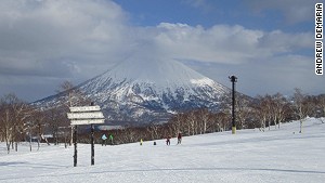 Plenty of room for all at Niseko in Japan. 