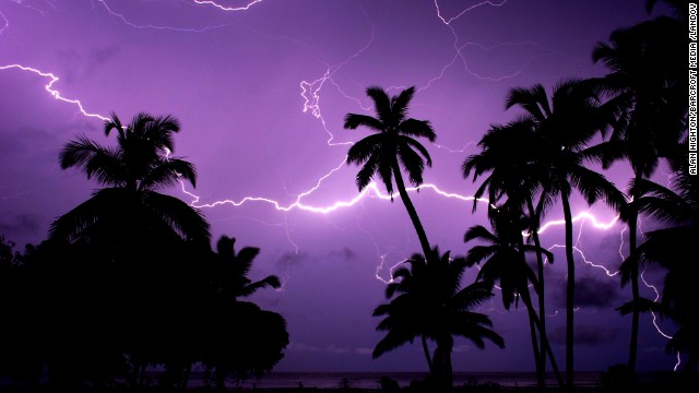 Thanks to its humidity, its elevation and the clash of winds from the mountains and the sea, the southwestern corner of Lake Maracaibo in Venezuela has the world's highest frequency of lightning activity.