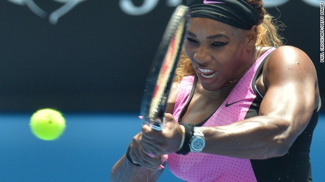 World No. 1 Serena Williams won two out of four grand slam titles in 2013.