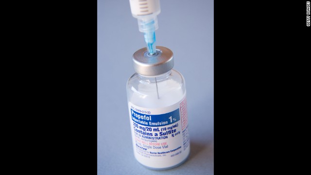 Propofol, also known as Diprivan, became infamous when pop star Michael Jackson died after overdosing on the drug while using it as a sleep aid. The drug is <a href='http://www.cnn.com/2009/HEALTH/07/02/diprivan.propofol.jackson/index.html'>typically administered</a> intravenously by medical professionals for anesthetic purposes, such as when a patient is undergoing surgery. It's not approved to treat sleep disorders, according to the Food and Drug Administration. The drug itself does not provide pain relief but renders a patient unconscious. A patient wakes up almost immediately after an infusion is stopped, experts say. Propofol lowers blood pressure and suppresses breathing, so patients' heart function and breathing need constant monitoring, according to the <a href='http://www.health.harvard.edu/blog/propofol-the-drug-that-killed-michael-jackson-201111073772' target='_blank'>Harvard Health Blog</a>. Abuse of propofol in medical circles, however, has been <a href='http://thechart.blogs.cnn.com/2009/07/06/should-diprivan-propofol-be-a-controlled-substance/'>a concern</a> in recent years. 