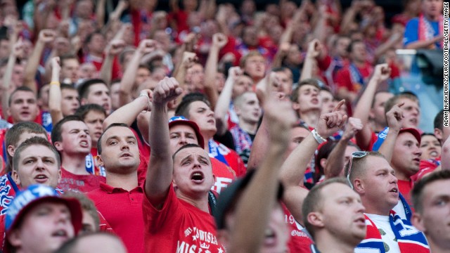 Another Polish team, Wisla Krakow, has a gang of supporters called the "Jude Gang" which is notorious for its anti-Semitic views. Its derby matches with Cracovia, a club founded by Jews in 1906, is often marred by racial abuse.