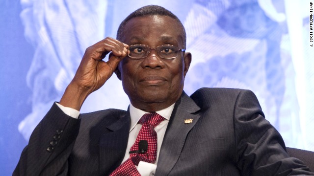 Former President John Atta Mills of the West African nation of Ghana scaled back public appearances and made a medical trip to the United States shortly before he <a href='http://www.cnn.com/2012/07/24/world/africa/ghana-president/index.html'>died in July 2012</a>. 