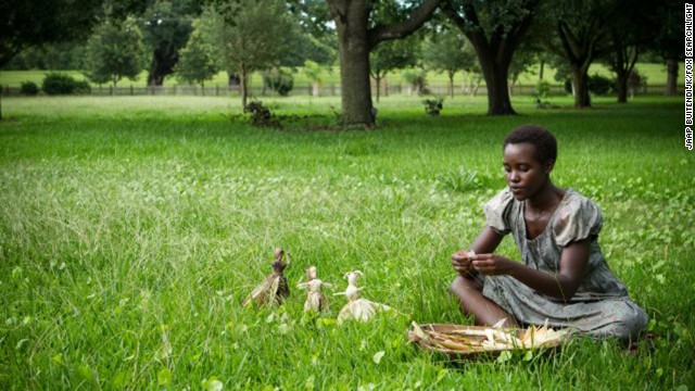 Best supporting actress nominees: Lupita Nyong'o in "12 Years a Slave" (pictured), Sally Hawkins in "Blue Jasmine," Jennifer Lawrence in "American Hustle," Julia Roberts in "August: Osage County" and June Squibb in "Nebraska"