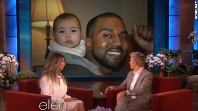 Between Kim and 'Ye, who do you think changes diapers?