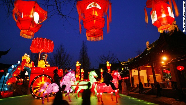 Starting January 31, 2014, holiday events such as lantern festivals, bazaars and horse races pack the lunar calendar. This year, the last day of celebrations falls on Valentine's Day.