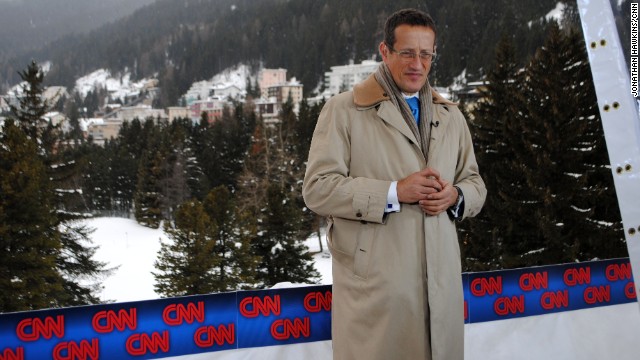 CNN's Richard Quest is anchoring coverage out of Davos. He is fronting Quest Means Business at 1600ET from CNN's live position in the town's congress center.