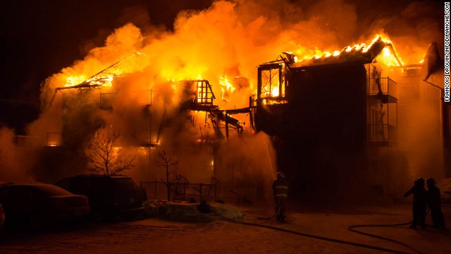 Incendio en hogar de ancianos de Canadá deja 5 muertos y 30 desaparecidos