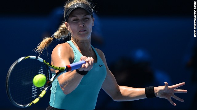 Li Na beat the 19-year-old Canadian Eugenie Bouchard (pictured) in the semifinals on Thursday in straight sets 6-2 6-4. The fourth seed has reached the final in Melbourne three times. 